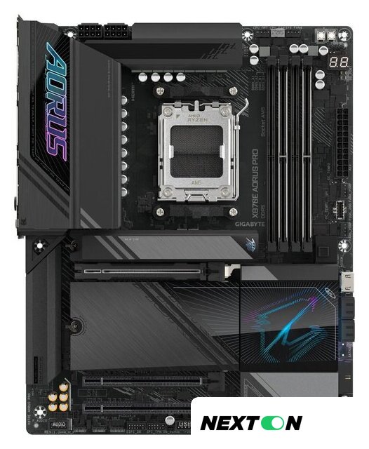 Материнская плата Gigabyte X870E Aorus Pro - Изображение №1 — Интернет-магазин Nexton