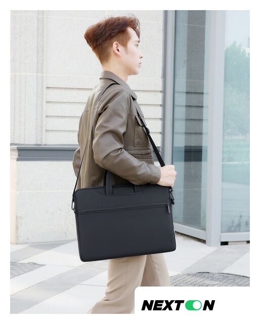 Сумка Miru Hiding 15.6 MLB-1043 (черный) - Изображение №2 — Интернет-магазин Nexton