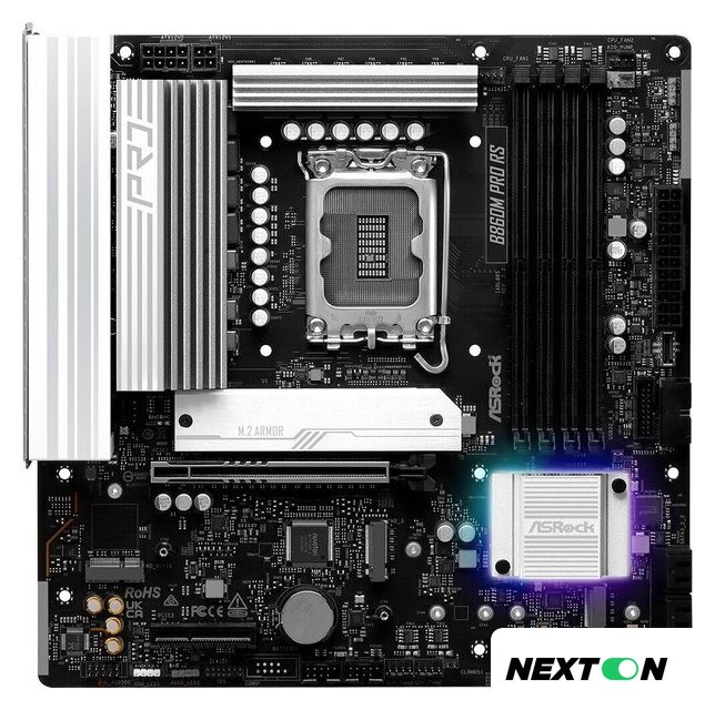 Материнская плата ASRock B860M Pro RS - Изображение №2 — Интернет-магазин Nexton