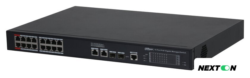Управляемый коммутатор 2-го уровня Dahua DH-S4220-16GT-240 - Изображение №1 — Интернет-магазин Nexton