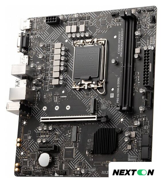 Материнская плата MSI PRO H610M-G DDR4 - Изображение №2 — Интернет-магазин Nexton