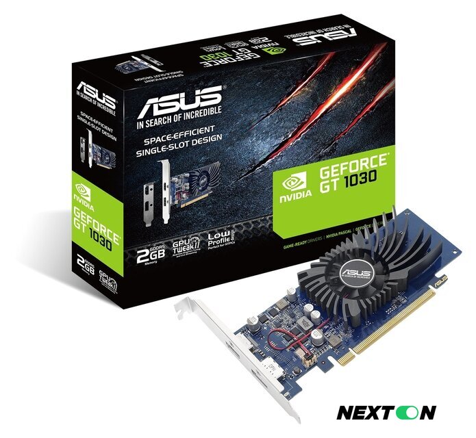 Видеокарта ASUS GeForce GT 1030 2GB GDDR5 - Изображение №5 — Интернет-магазин Nexton