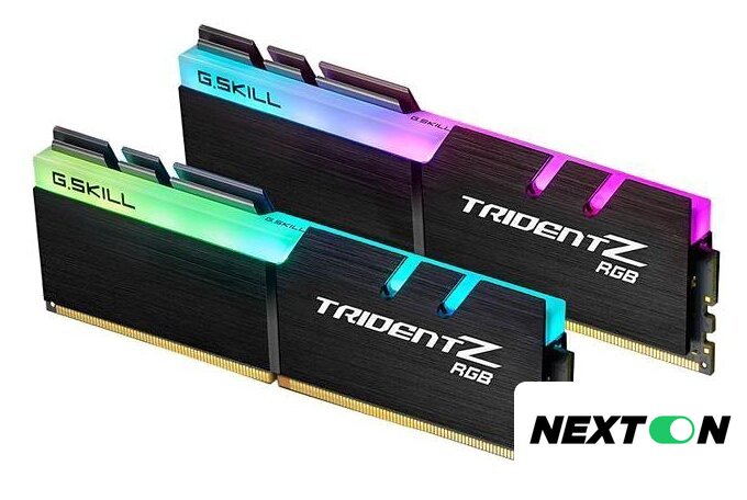 Оперативная память G.Skill Trident Z RGB 2x32GB DDR4 PC4-25600 F4-3200C16D-64GTZR - Изображение №1 — Интернет-магазин Nexton