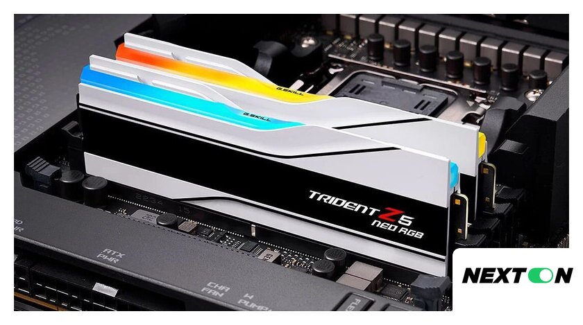 Оперативная память G.Skill Trident Z5 Neo RGB 2x16ГБ DDR5 6400 МГц F5-6400J3039G16GX2-TZ5NRW - Изображение №4 — Интернет-магазин Nexton