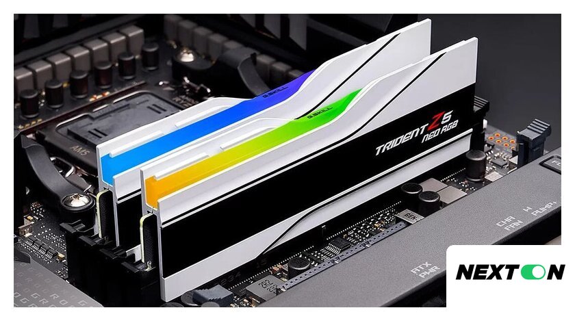 Оперативная память G.Skill Trident Z5 Neo RGB 2x16ГБ DDR5 6400 МГц F5-6400J3039G16GX2-TZ5NRW - Изображение №3 — Интернет-магазин Nexton