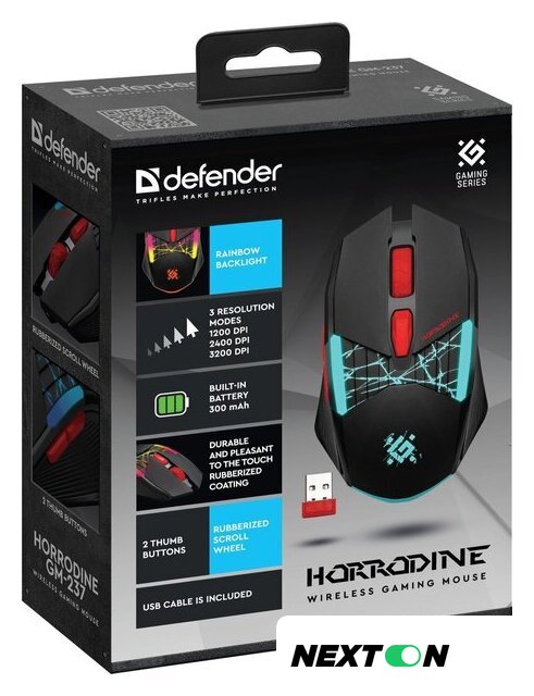 Игровая мышь Defender Horrodine GM-237 - Изображение №5 — Интернет-магазин Nexton