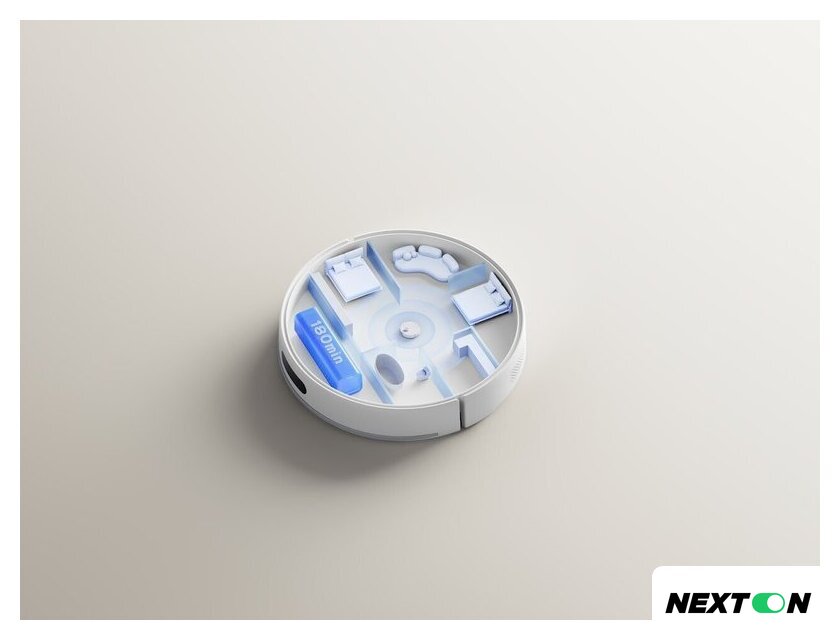 Робот-пылесос Xiaomi Robot Vacuum S40 OV81 (евровилка, белый) - Изображение №17 — Интернет-магазин Nexton