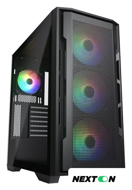 Корпус Cougar Uniface X RGB V2 (черный) - Изображение №1 — Интернет-магазин Nexton