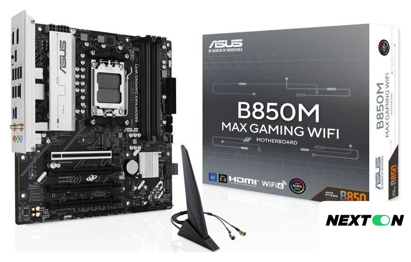 Материнская плата ASUS B850M Max Gaming WiFi - Изображение №6 — Интернет-магазин Nexton