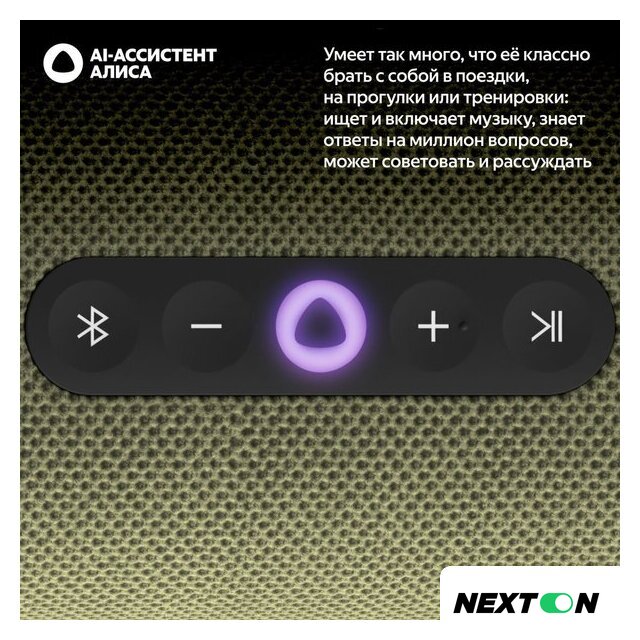 Умная колонка Яндекс Станция Стрит (зеленый) - Изображение №8 — Интернет-магазин Nexton