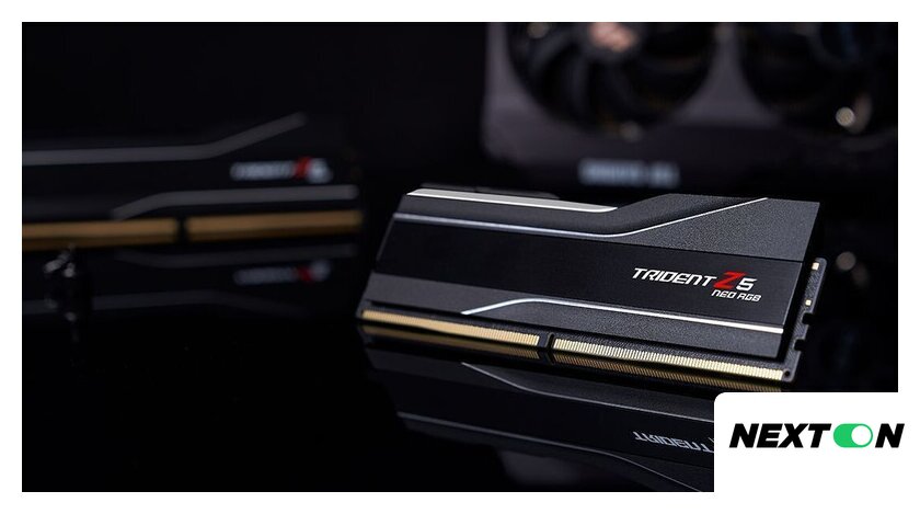 Оперативная память G.Skill Trident Z5 Neo RGB 2x16ГБ DDR5 6400 МГц F5-6400J3039G16GX2-TZ5NR - Изображение №6 — Интернет-магазин Nexton