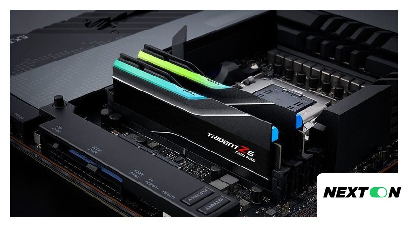 Оперативная память G.Skill Trident Z5 Neo RGB 2x16ГБ DDR5 6400 МГц F5-6400J3039G16GX2-TZ5NR - Изображение №5 — Интернет-магазин Nexton