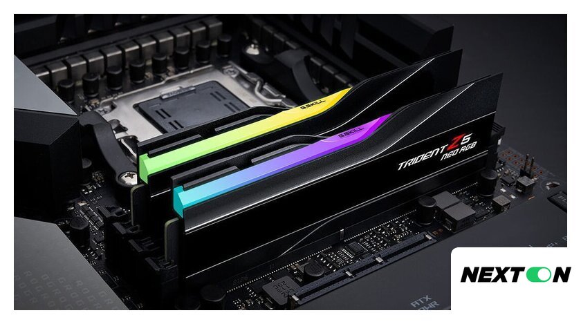 Оперативная память G.Skill Trident Z5 Neo RGB 2x16ГБ DDR5 6400 МГц F5-6400J3039G16GX2-TZ5NR - Изображение №4 — Интернет-магазин Nexton
