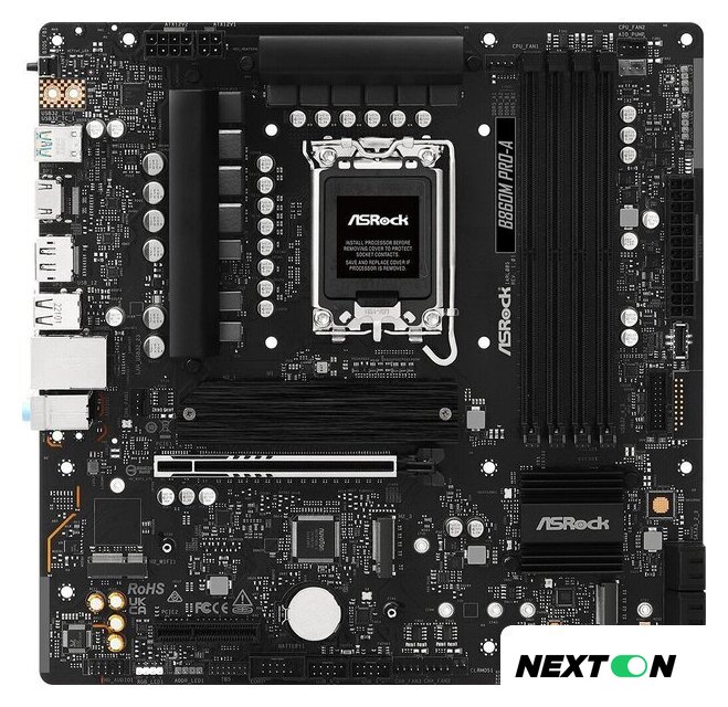 Материнская плата ASRock B860M Pro-A - Изображение №1 — Интернет-магазин Nexton