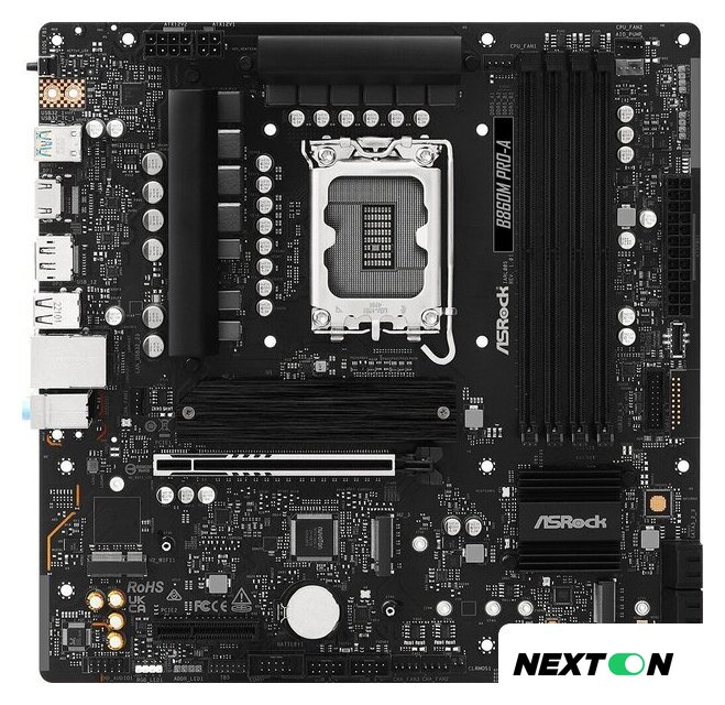 Материнская плата ASRock B860M Pro-A - Изображение №2 — Интернет-магазин Nexton