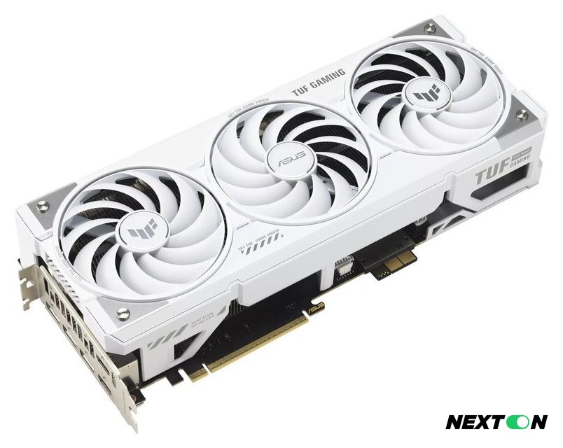 Видеокарта ASUS TUF Gaming GeForce RTX 5070 Ti 16GB GDDR7 BTF White OC Edition TUF-RTX5070TI-O16G-BTF-WHITE - Изображение №5 — Интернет-магазин Nexton