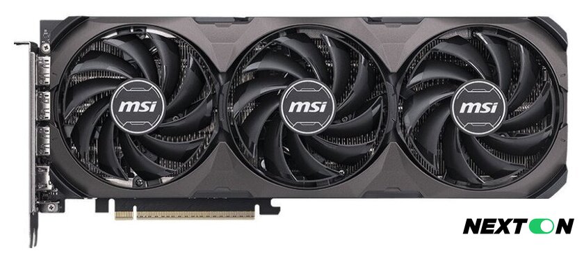 Видеокарта MSI GeForce RTX 5060 Ti 8G Shadow 3X OC Classic - Изображение №1 — Интернет-магазин Nexton