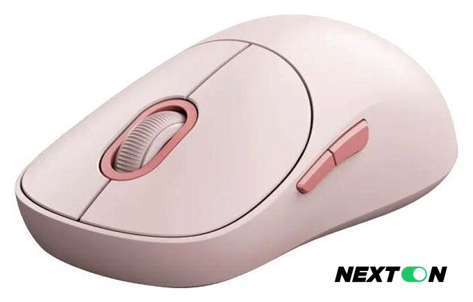Мышь Xiaomi Wireless Mouse 3 XMWXSB03YM (розовый, международная версия) - Изображение №1 — Интернет-магазин Nexton