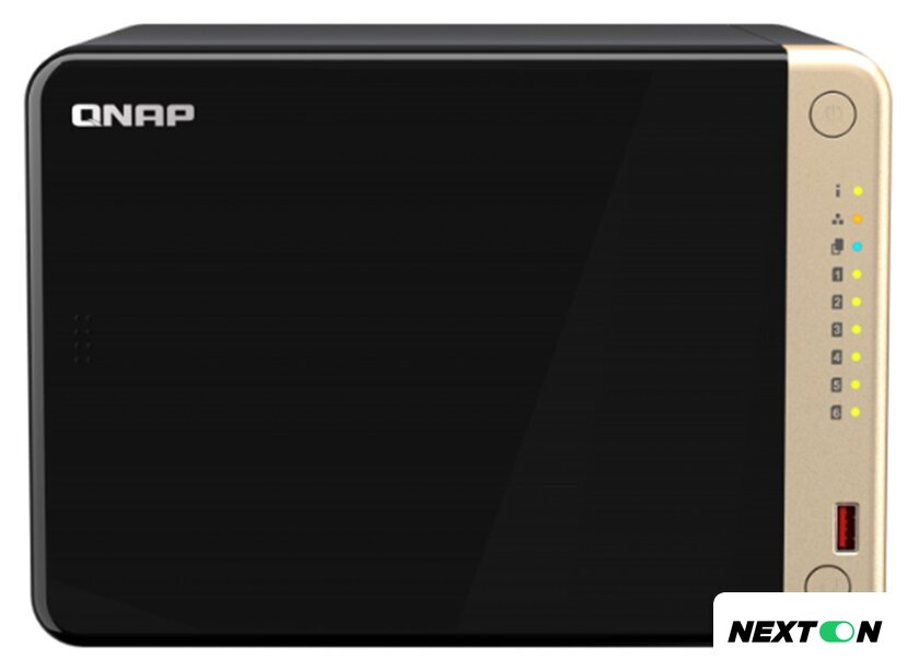 Сетевой накопитель QNAP TS-664-8G - Изображение №2 — Интернет-магазин Nexton