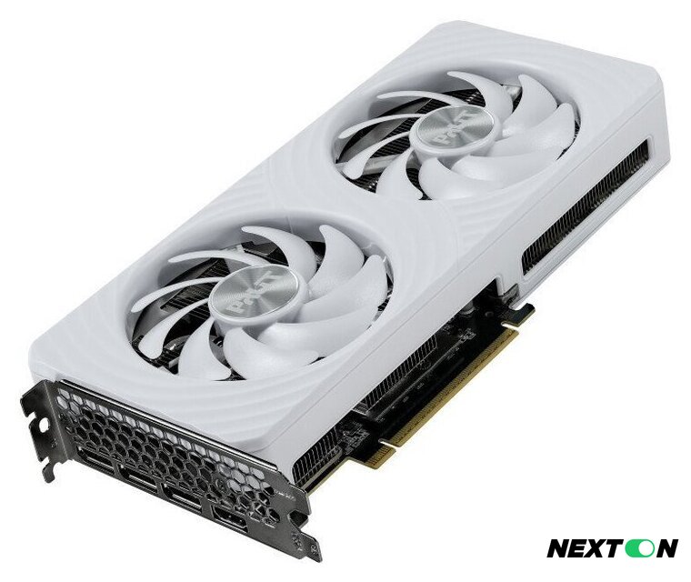 Видеокарта Palit GeForce RTX 5060 Ti White OC 16GB NE7506TU19T1-GB2061M - Изображение №4 — Интернет-магазин Nexton