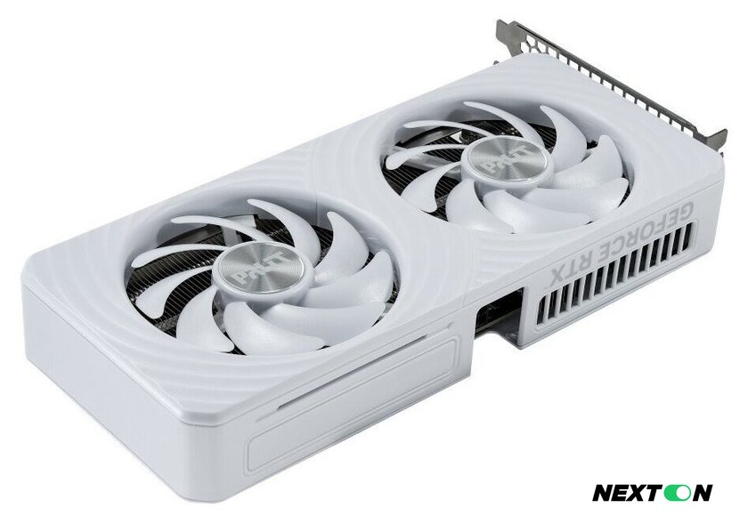 Видеокарта Palit GeForce RTX 5060 Ti White OC 16GB NE7506TU19T1-GB2061M - Изображение №5 — Интернет-магазин Nexton