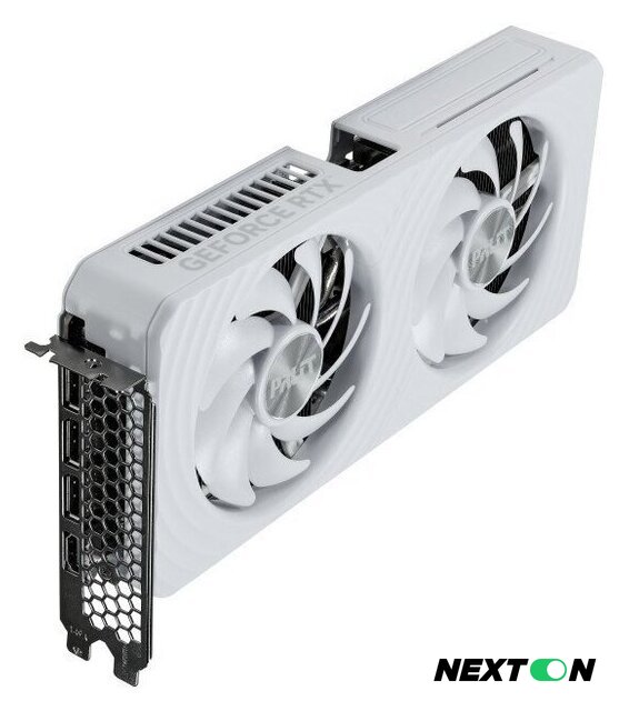 Видеокарта Palit GeForce RTX 5060 Ti White OC 16GB NE7506TU19T1-GB2061M - Изображение №6 — Интернет-магазин Nexton