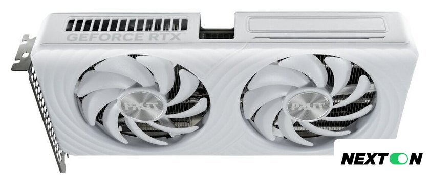 Видеокарта Palit GeForce RTX 5060 Ti White OC 16GB NE7506TU19T1-GB2061M - Изображение №3 — Интернет-магазин Nexton
