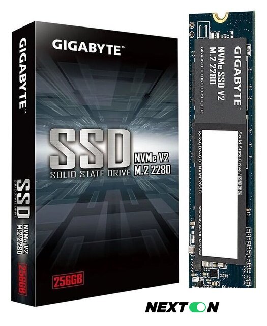 SSD Gigabyte NVMe SSD V2 256GB G3NVMEV2256G - Изображение №4 — Интернет-магазин Nexton