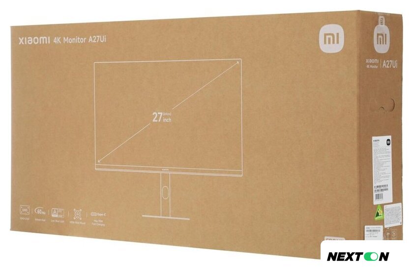 Монитор Xiaomi 4K Monitor A27Ui P27UCB-RAGL (международная версия) - Изображение №14 — Интернет-магазин Nexton