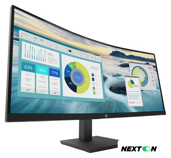 Монитор HP P34hc G4 21Y56AS - Изображение №2 — Интернет-магазин Nexton