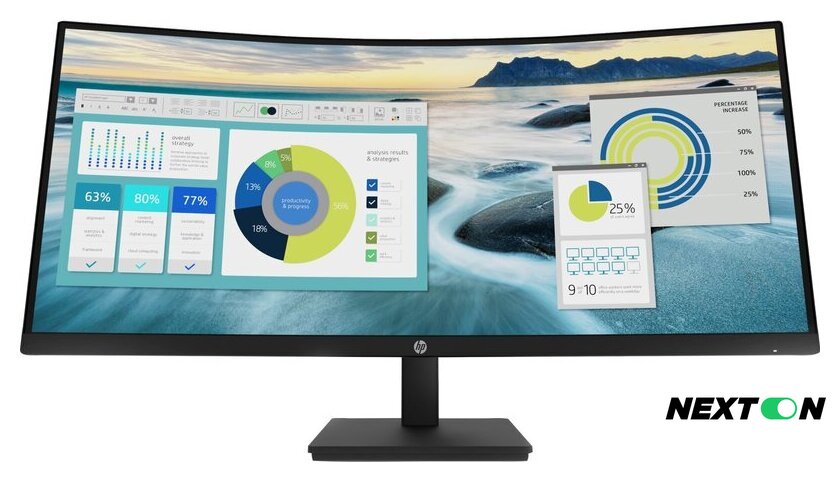 Монитор HP P34hc G4 21Y56AS - Изображение №1 — Интернет-магазин Nexton