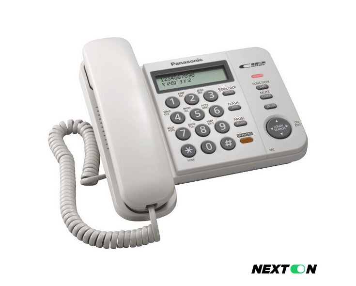 Проводной телефон Panasonic KX-TS2358RUB (черный) - Изображение №4 — Интернет-магазин Nexton