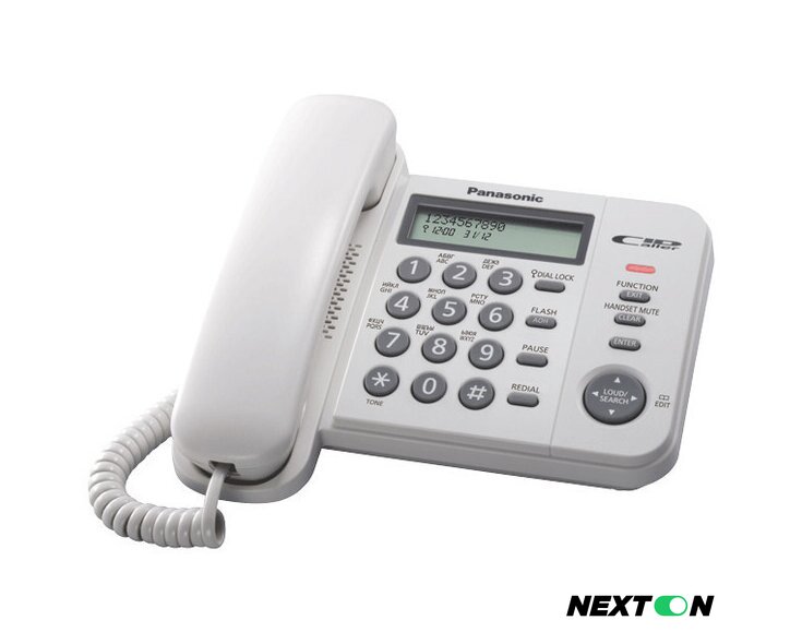 Проводной телефон Panasonic KX-TS2358RUB (черный) - Изображение №3 — Интернет-магазин Nexton