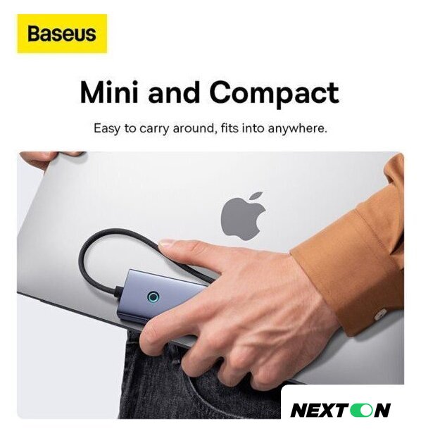 Док-станция Baseus UltraJoy Series 6-Port Hub Docking Station B00052802811-00 - Изображение №4 — Интернет-магазин Nexton