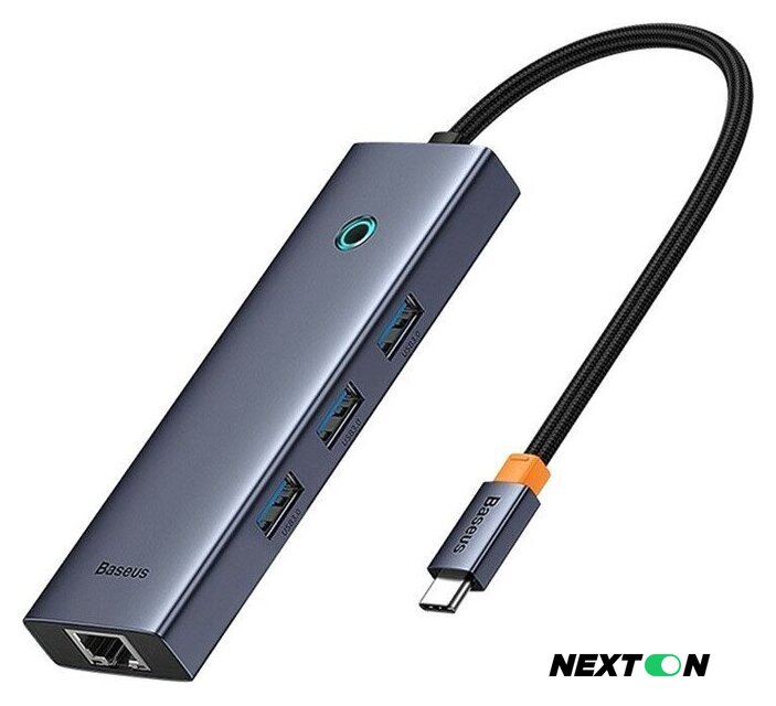 Док-станция Baseus UltraJoy Series 6-Port Hub Docking Station B00052802811-00 - Изображение №1 — Интернет-магазин Nexton