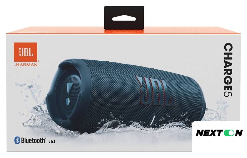 Беспроводная колонка JBL Charge 5 (синий) - Изображение №9 — Интернет-магазин Nexton