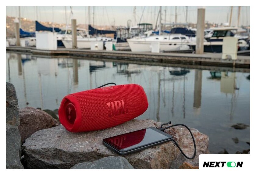 Беспроводная колонка JBL Charge 5 (синий) - Изображение №11 — Интернет-магазин Nexton