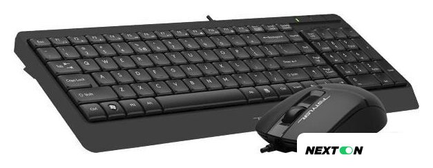 Офисный набор A4Tech Fstyler F1512 (черный) - Изображение №2 — Интернет-магазин Nexton