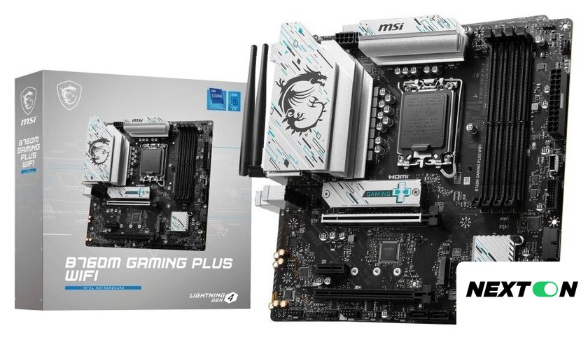 Материнская плата MSI B760M Gaming Plus WiFi - Изображение №2 — Интернет-магазин Nexton