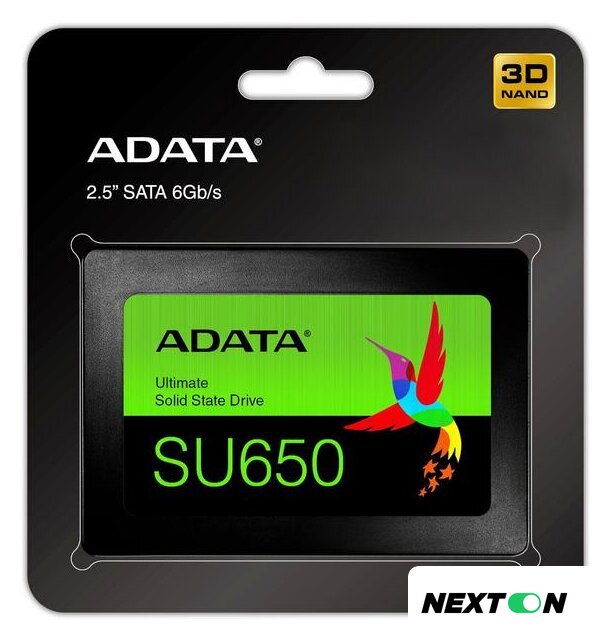 SSD ADATA Ultimate SU650 512GB ASU650SS-512GT-R - Изображение №5 — Интернет-магазин Nexton
