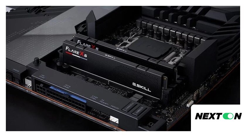 Оперативная память G.Skill Flare X5 2x64ГБ DDR5 6000 МГц F5-6000J3444F64GX2-FX5 - Изображение №4 — Интернет-магазин Nexton