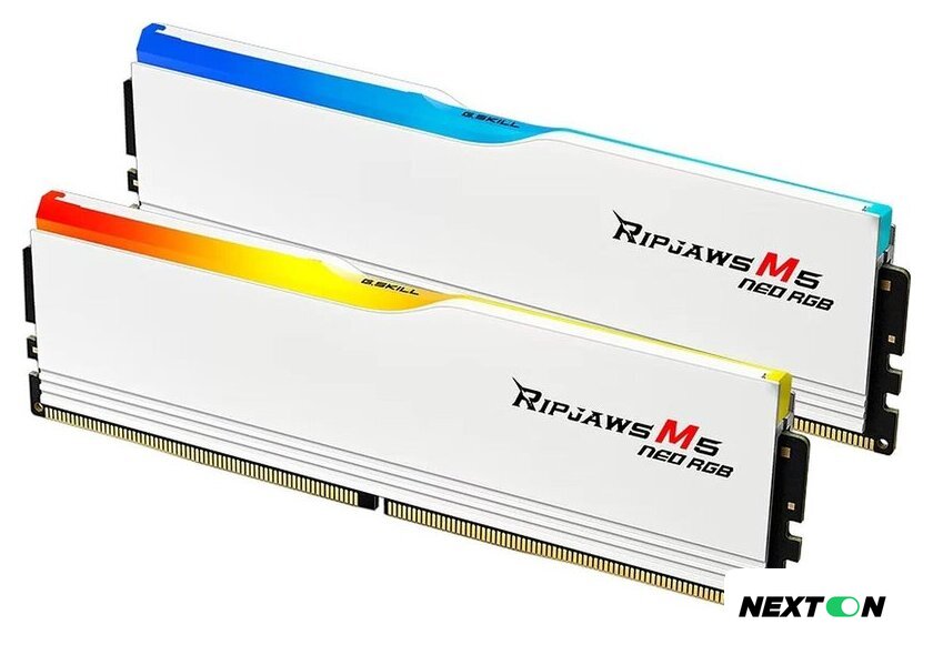 Оперативная память G.Skill Ripjaws M5 Neo RGB 2x16ГБ DDR5 6000 МГц F5-6000J3038F16GX2-RM5NRW - Изображение №3 — Интернет-магазин Nexton
