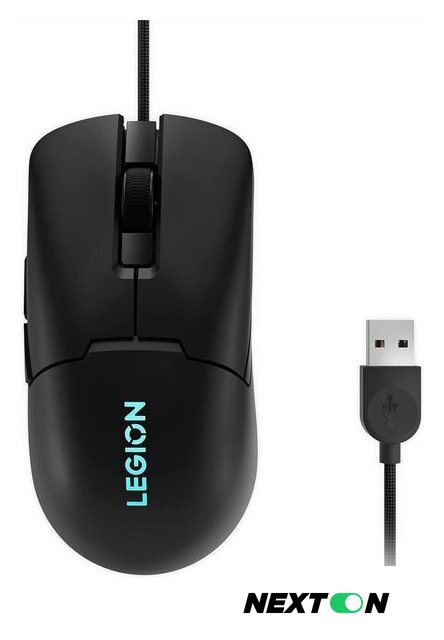 Игровая мышь Lenovo Legion M300s RGB (черный) - Изображение №2 — Интернет-магазин Nexton