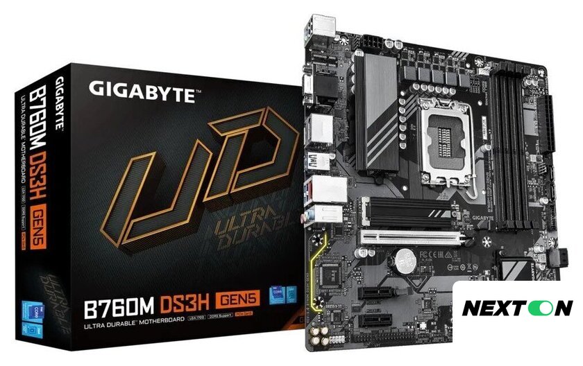 Материнская плата Gigabyte B760M DS3H GEN5 - Изображение №4 — Интернет-магазин Nexton