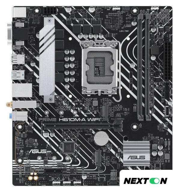 Материнская плата ASUS Prime H610M-A WiFi - Изображение №1 — Интернет-магазин Nexton