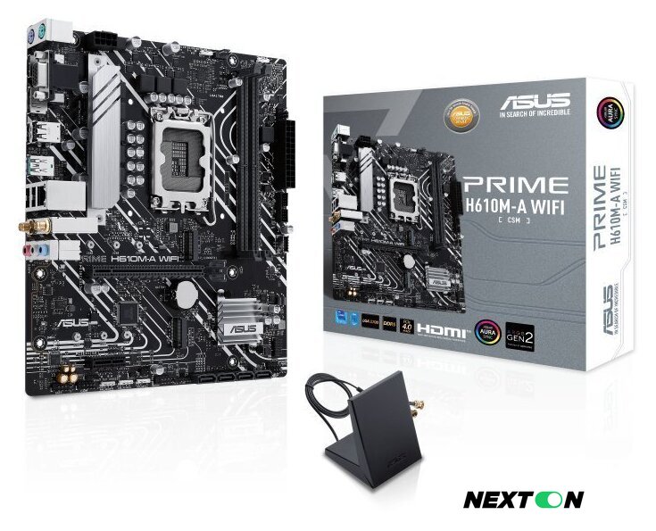 Материнская плата ASUS Prime H610M-A WiFi - Изображение №7 — Интернет-магазин Nexton
