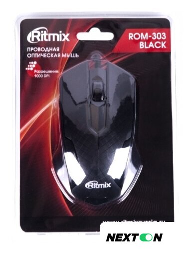 Игровая мышь Ritmix ROM-303 Gaming - Изображение №5 — Интернет-магазин Nexton