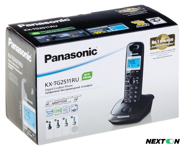 Радиотелефон Panasonic KX-TG2511RUS - Изображение №8 — Интернет-магазин Nexton
