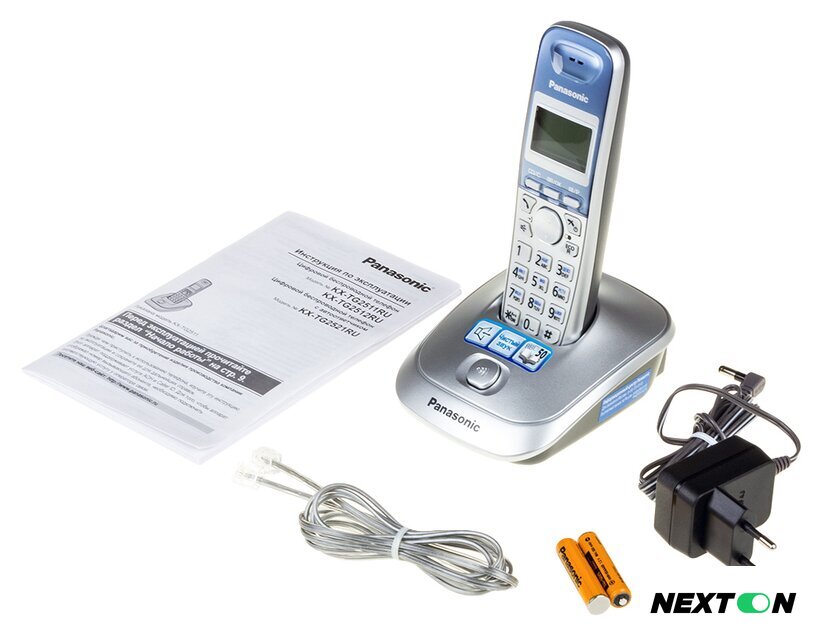 Радиотелефон Panasonic KX-TG2511RUS - Изображение №7 — Интернет-магазин Nexton