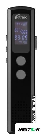 Диктофон Ritmix RR-120 8GB (черный) - Изображение №1 — Интернет-магазин Nexton